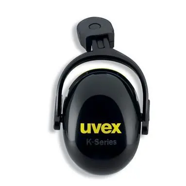 Nejlepší Volba Mušlový chránič na přilbu UVEX K2P 30dB bajonet na štít